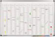 Legamaster premium jaarplanner verticaal 60x90cm