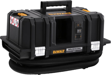 Seria Dewalt flexvolt - odkurzacz przemysłowy akumulatorowy - 54V - filtr klasy M - praca na sucho i mokro