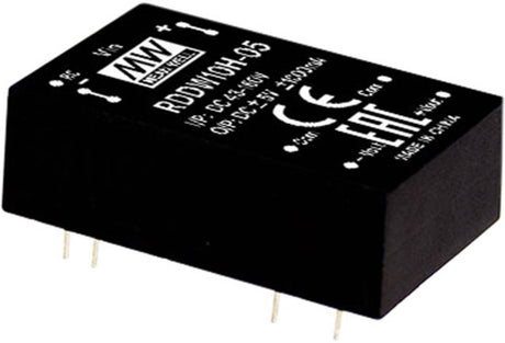 MW Mean Well RSDW10H-15 DC Przetwornica DC 666 MA 10 W Liczba wyjść: 1 x zawartość 1 szt.