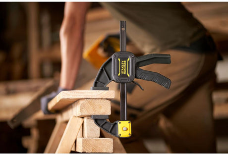Seria Stanley Fatmax - zestaw zacisków automatycznych - 4 sztuki - ergonomiczny uchwyt