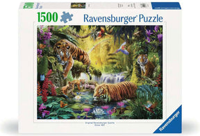 Puzzle Ravensburger Idylla przy wodopoju - układanka 1500 elementów.