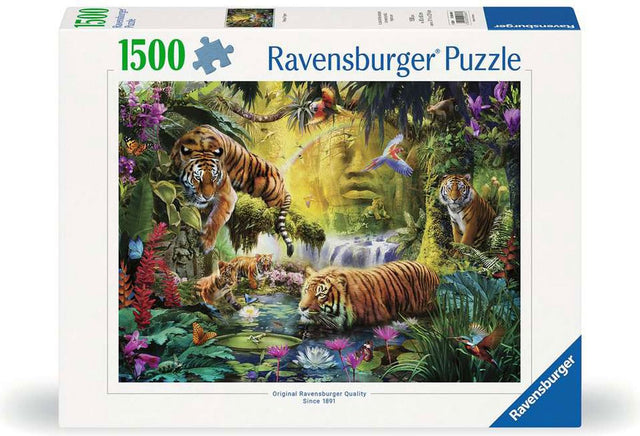 Puzzle Ravensburger Idylla przy wodopoju - układanka 1500 elementów.