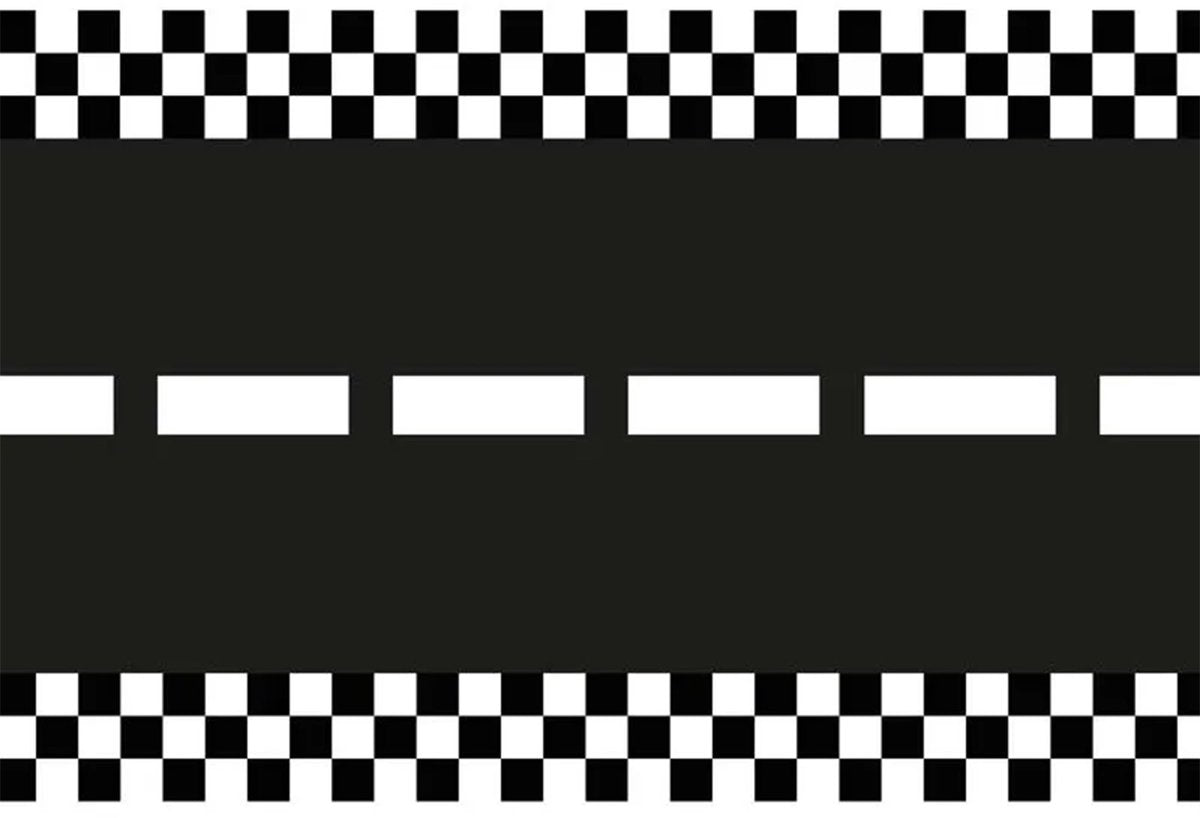 Partydeco racebaan - 5 m