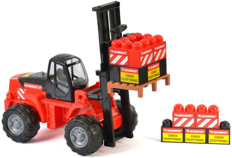 Mammoet Toys mammoet wózek widłowy z blokami składowymi