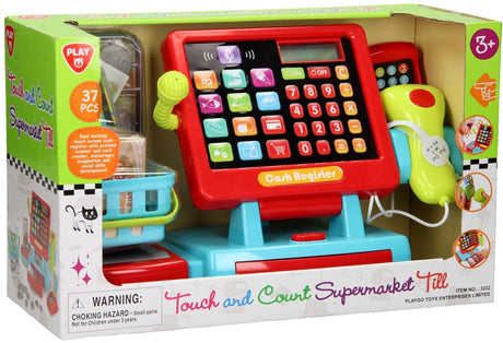 Zabawkowa kasa fiskalna Playgo - 37 szt.