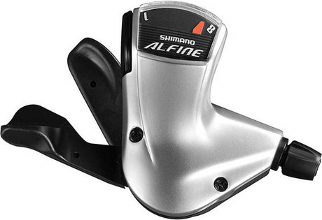 Zestaw przerzutek Shimano alfine SL-7000-8 guma srebrno-czarna, 3-częściowy