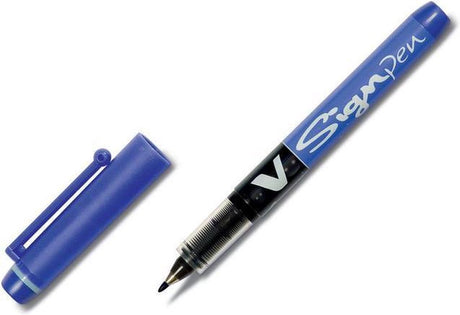 Pióro pilot boligrafo de tinta líquida v niebieskie 0,6 mm (12 sztuk)