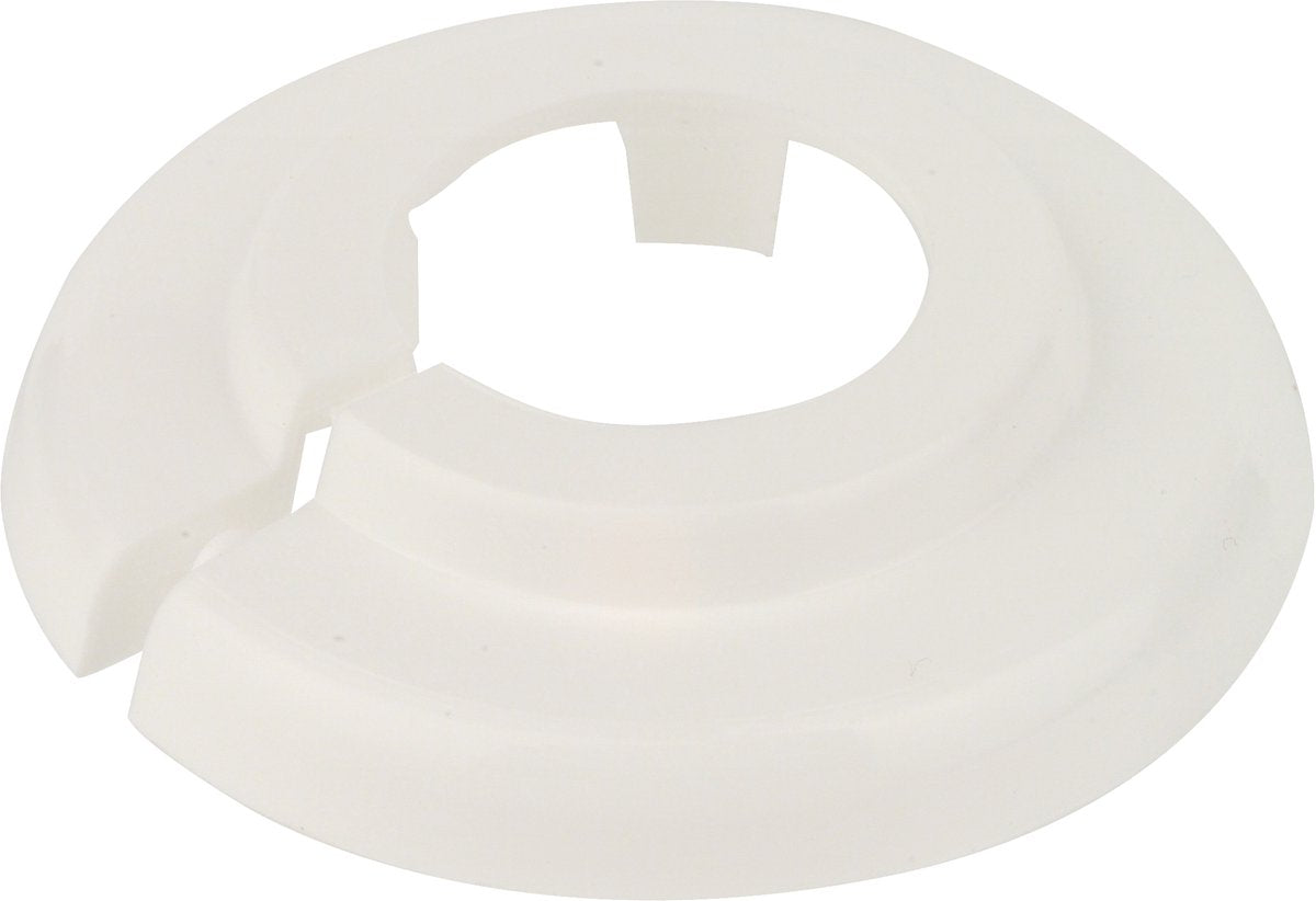 Kirchhoff pp radiator rozet - wit, 22 x 10 mm - voor 1 2 (10x)