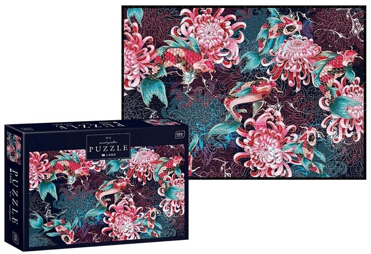 Puzzle Trefl 1000 tajemniczy ogród 4