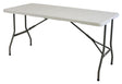 Eurotrail pavillon l - campingtafel - 244*76*75cm - wit grijs