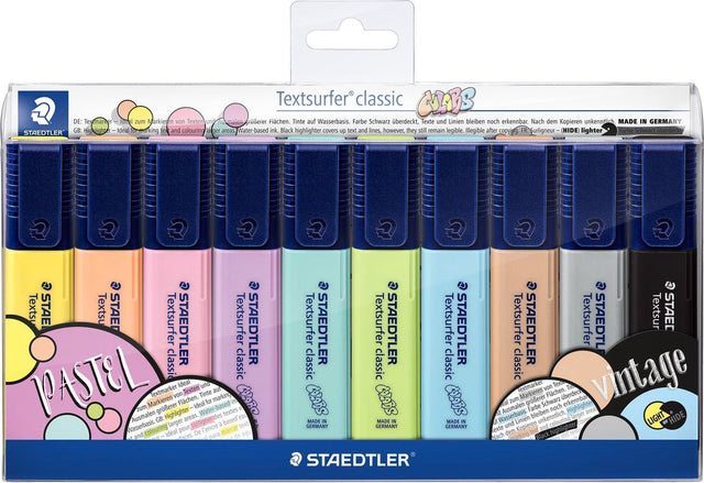 Markery Staedtler Text Surfer Classic - zestaw 10 szt. Nowe