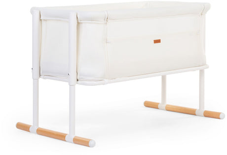 Łóżko dziecięce Childhome evolux co - łóżeczko 2 w 1 - naturalna biel - 0 do 6 m - 97x64x85 cm
