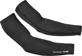 Gripgrab - Ochraniacze na ramiona UPF 50+ UV Protect Letnie ocieplacze na ramiona rowerowe Ochrona przed promieniowaniem UV - unisex - czarny