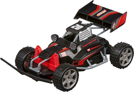 Nikko rc car racing bugie night panther - samochód sterowany radiem 1:18 - samochód terenowy z napędem na 4 koła i światłami LED od 6 lat
