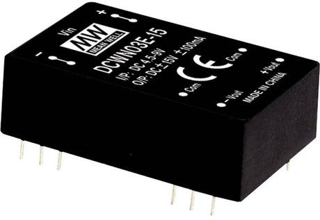 MW Mean Well DCWN03A-15 Moduł konwertera DC DC 100 MA 3 W Liczba wyjść: 2 x zawartość 1 szt.