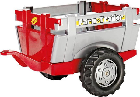 Przyczepka rolkowa Rolly Toys - czerwona