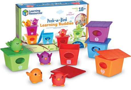 Zasoby edukacyjne Peek-a-bird edukacyjni kumple - 3+