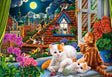 Puzzle kocięta Castorland na dachu 1500 elementów