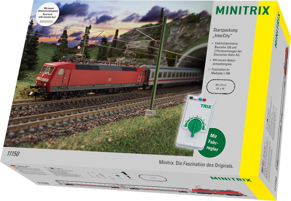 Zestaw startowy Minitrix intercity” z klasą 120