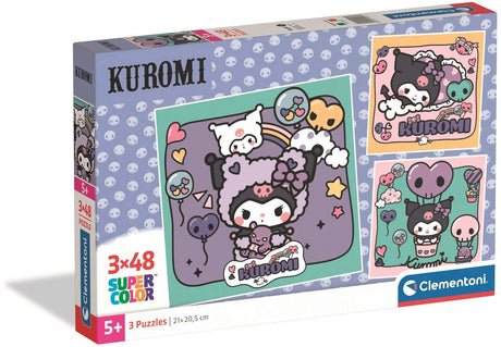 Clementoni - 3x48 sztuk - kuromi