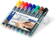 Staedtler lumocolor marker permanentny dłuto - pudełko 8 szt