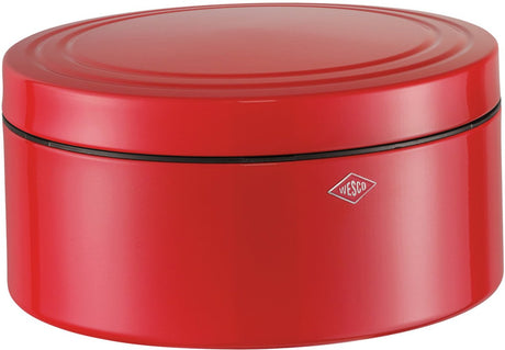 Pudełko na ciasto z pokrywką Wesco Classic Line | 4 litry | metal - czerwono-pomarańczowy | pudełko na ciasteczka | specjalna edycja świąteczna