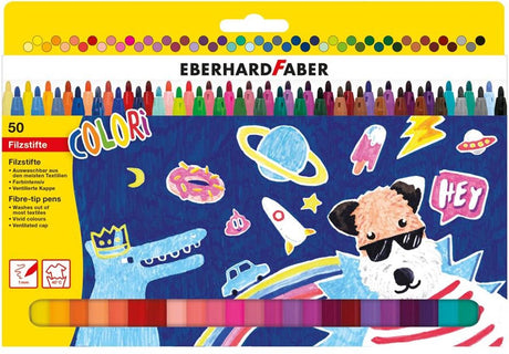 Pisaki Eberhard Faber - kolorowe - 50 sztuk - różne - ef-551150