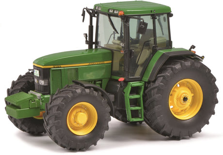 Schuco John Deere 7810 zielonożółty, traktor - pro.r18 s00263 - model żywiczny