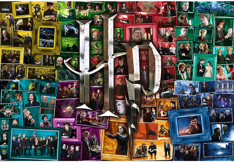 Puzzle Trefl o Harrym Potterze 1500 elementów - poprzez filmy.