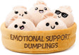 Just play emotional support dumplings - dumpling knuffels - kawaii pluche set