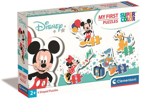 Puzzle Clementoni 3-6-9-12 elementów Myszka Miki