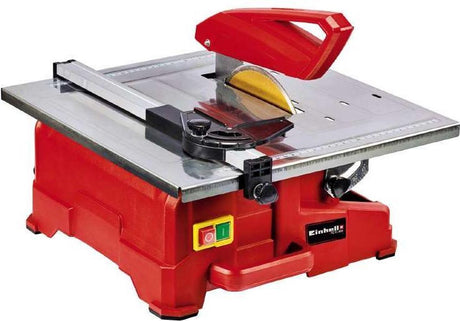 Elektryczna maszyna do cięcia płytek Einhell tc-tc 800 - 800 w - ø180 mm - stół ze stali nierdzewnej ze skalą kątową - w zestawie. diamentowy dysk