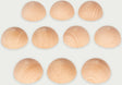 Tickit ® natuurlijke houten halve bollen