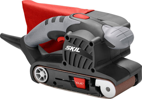 Szlifierka taśmowa Skil 650w - szlifierka - powierzchnia szlifowania 76 x 130 mm - w zestawie 1 worek na kurz z taśmą szlifierską - 1210 AA