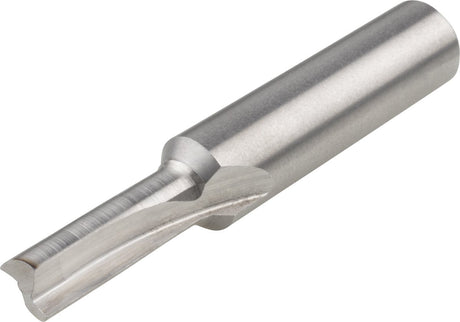 Wolfcraft - frez do wpustów hss, frez prosty 5 mm - trzpień 8 mm - wysokość robocza 14 mm - do drewna twardego, miękkiego i tworzyw sztucznych - wyprodukowano w Niemczech - 3901000