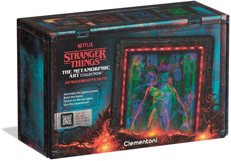 Clementoni - puzzle - Stranger Things - kolekcja morfingu - jedenaście - puzzle z oświetleniem RGB i efektem morfingu - 520 elementów