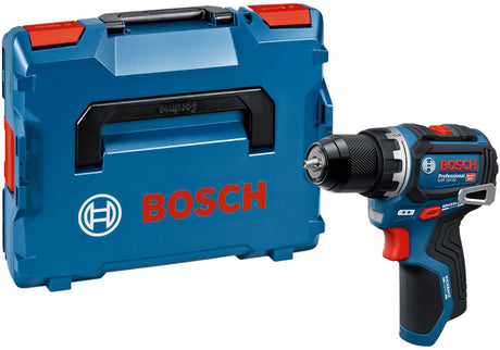 Wiertarko-wkrętarka akumulatorowa Bosch blue gsr 12v-32 | solo w l-boxx | bez akumulatora i ładowarki - 06019n7001