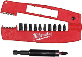 Kasety z bitami śrubowymi Milwaukee Shockwave Impact Duty™ Zestaw prowadnic do napędu CD SHW V2 - 12 szt. - 4932430910
