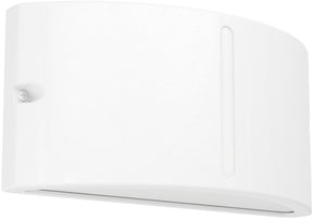 Eglo poggiarello wandlamp buiten - e14 - 22 cm - wit