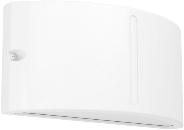Eglo poggiarello wandlamp buiten - e14 - 22 cm - wit