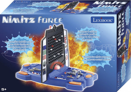 Lexibook nimitz® force – elektroniczna gra bitewna z efektami świetlnymi i dźwiękowymi