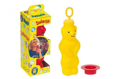 Dmuchawa do baniek Pustefix - magiczny miś - magia baniek mydlanych - z płynem 180ml - 3 lata