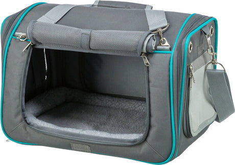 Trixie Travel Bag Vicky gryzoni z wyjmowaną wewnętrzną poduszką szarą