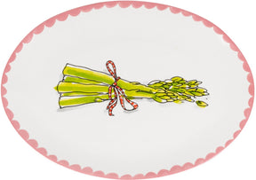 Blond amsterdam , everyday: ovale schaal 27 cm asparagus