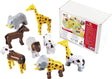Magnetyczne puzzle ze zwierzętami Klein Toys Early Steps - 8 zwierząt - 32 elementy