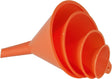 Zestaw lejków Pressol 4 sztuki 50-75-100-120 mm
