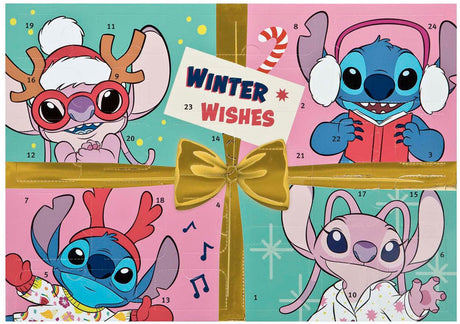 Kalendarz adwentowy Lilo Stitch - gadżety dla fanów klasyki Disneya - Boże Narodzenie