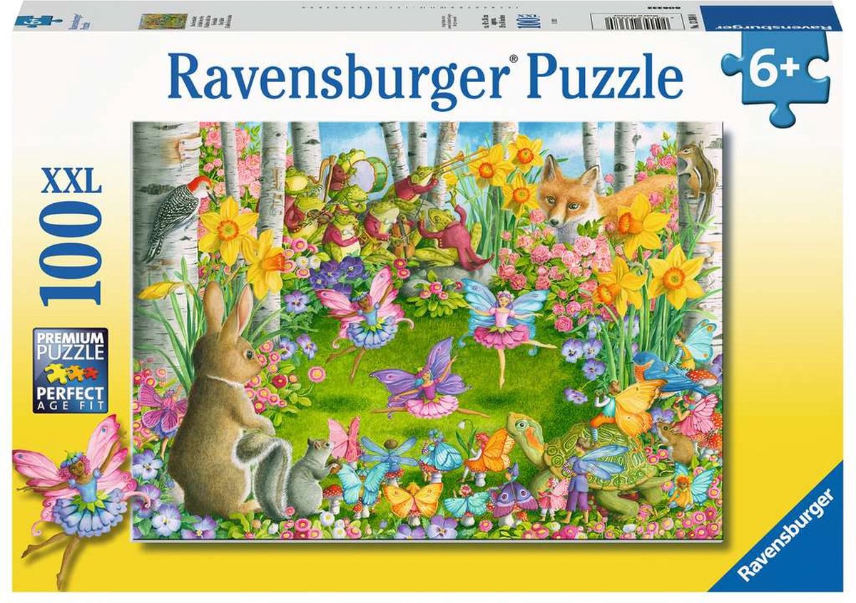 Puzzle Ravensburger Bajkowy Balet - układanka - 100 sztuk xl