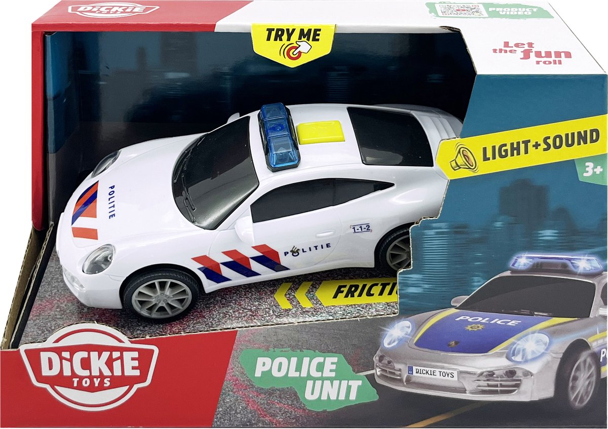 Zabawki Dickie - radiowóz - Porsche
