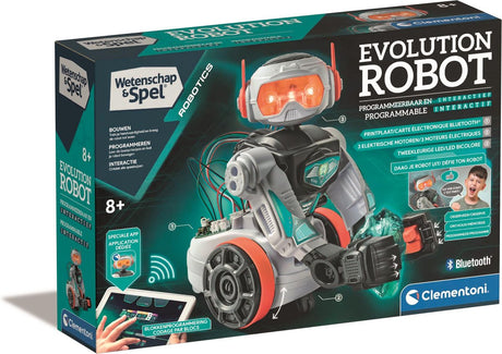 Robot ewolucyjny do gier naukowych Clementoni